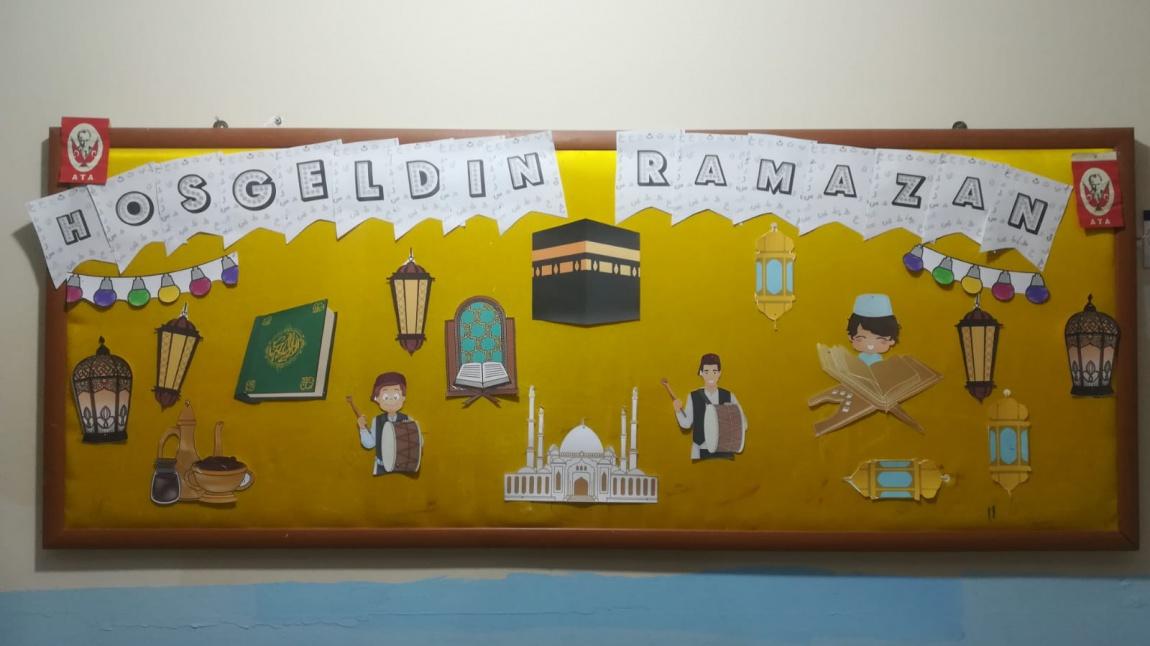Okulumuzda Ramazan Panosu Hazırlandı